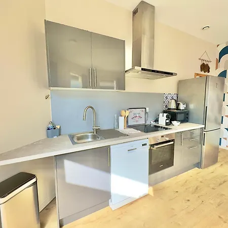 公寓 T2 Cosy Centre - Rez-de-chaussee 阿棉