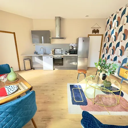 公寓 T2 Cosy Centre - Rez-de-chaussee 阿棉