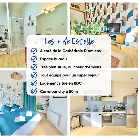 T2 Cosy Centre - Rez-de-chaussee Apartment Amiens