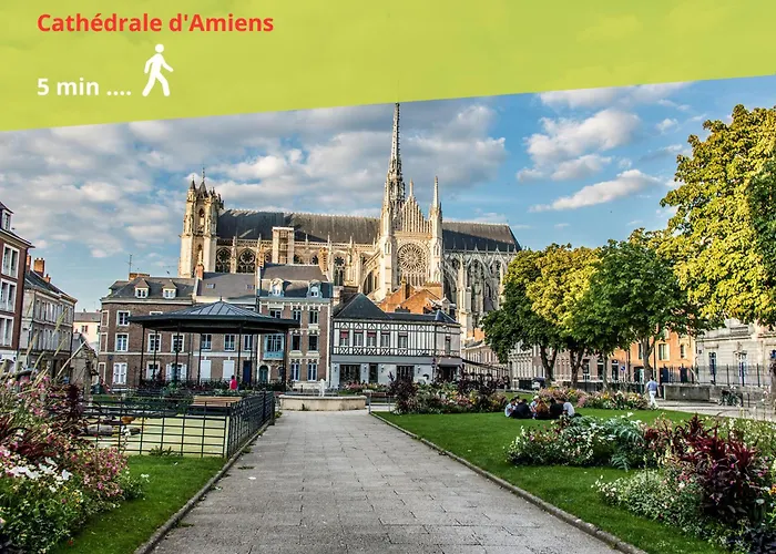 Apartment T2 Cosy Centre - Rez-de-chaussee Amiens